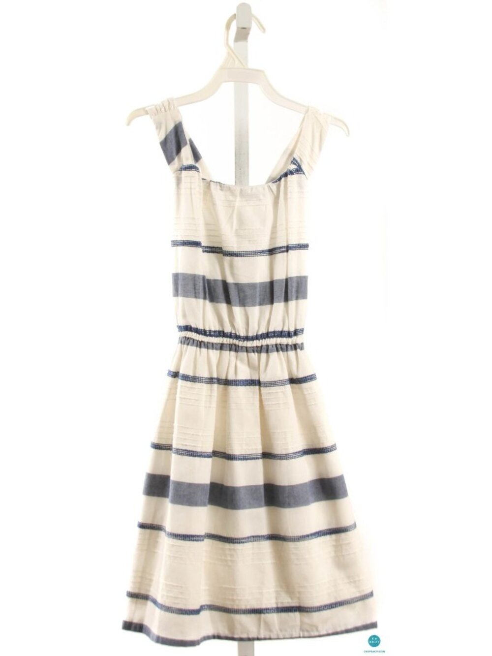 MAYORAL WHITE STRIPED DRESS